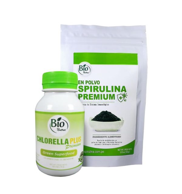 espirulina chlorella
